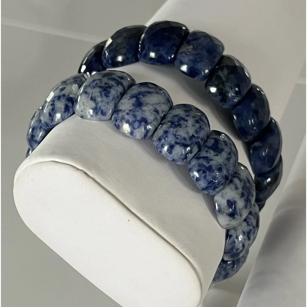 BRACELET BUNDLE | Blue Spot Jasper & Sodalite